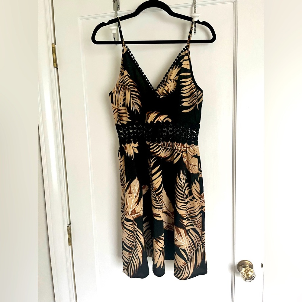 CupShe dress with midriff cutouts.
